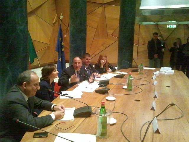 Conferenza stampa potenziamento organico